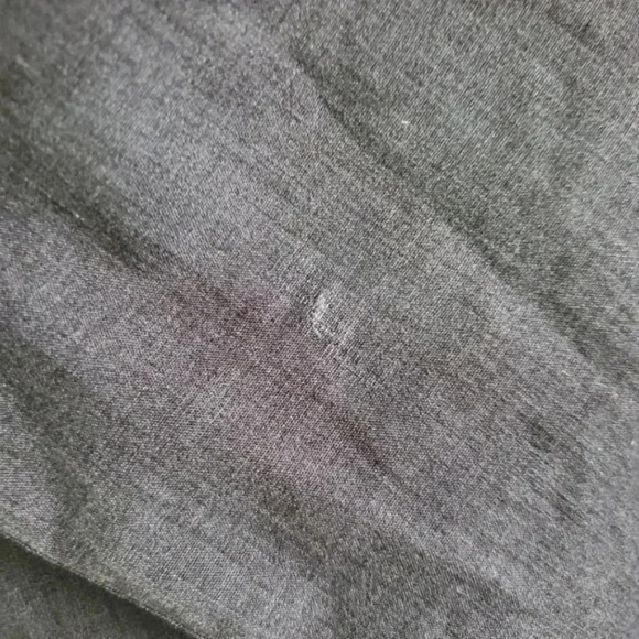 H&M | Easy Iron Lightweight Button-up in Gray sz M - Picture 6 of 6